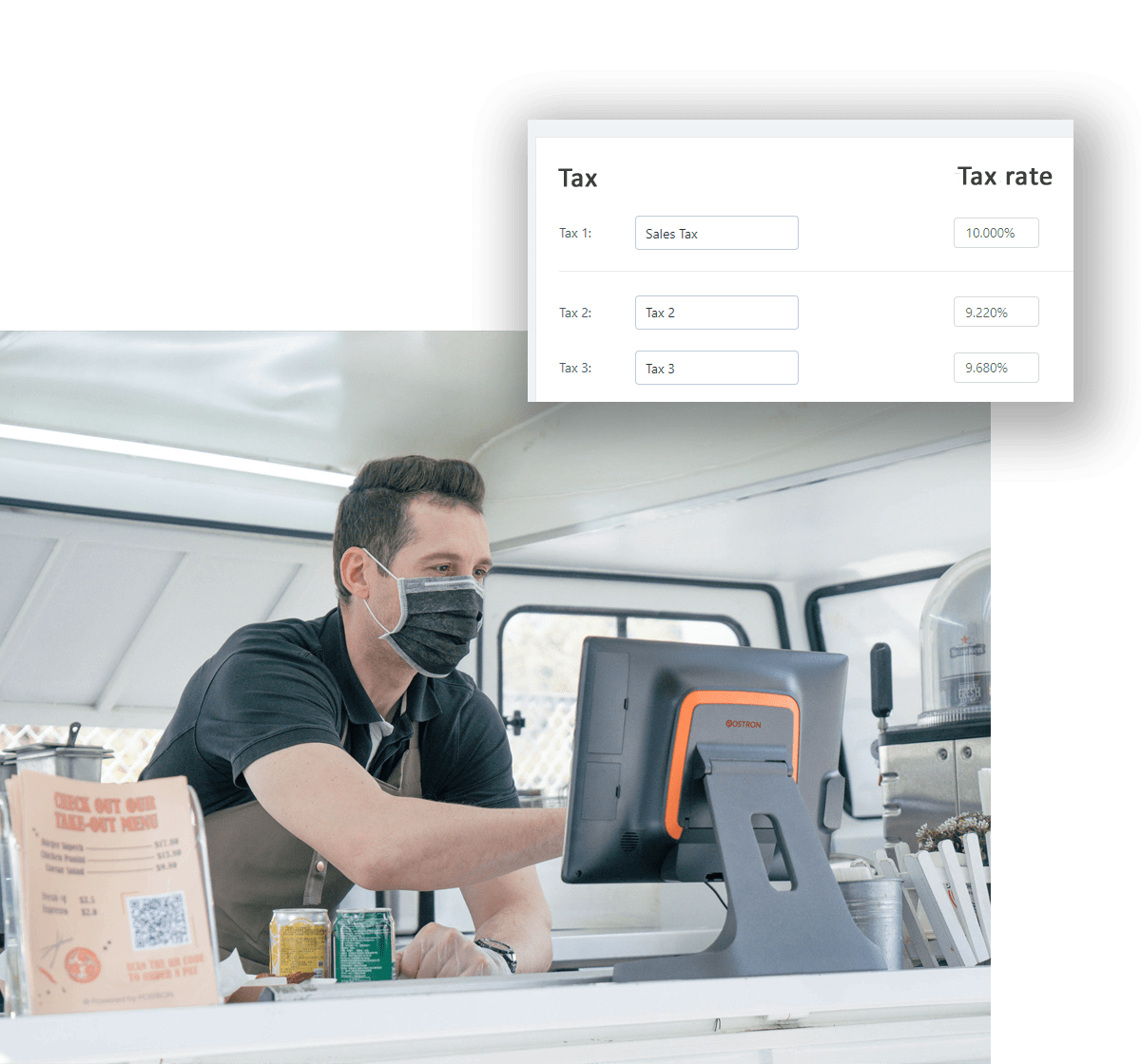 Best POS System for Food Trucks POSTRON Restaurant POS Solutions
